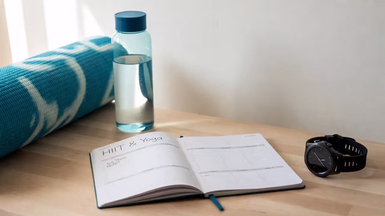 Structured weekly plan improves consistency.