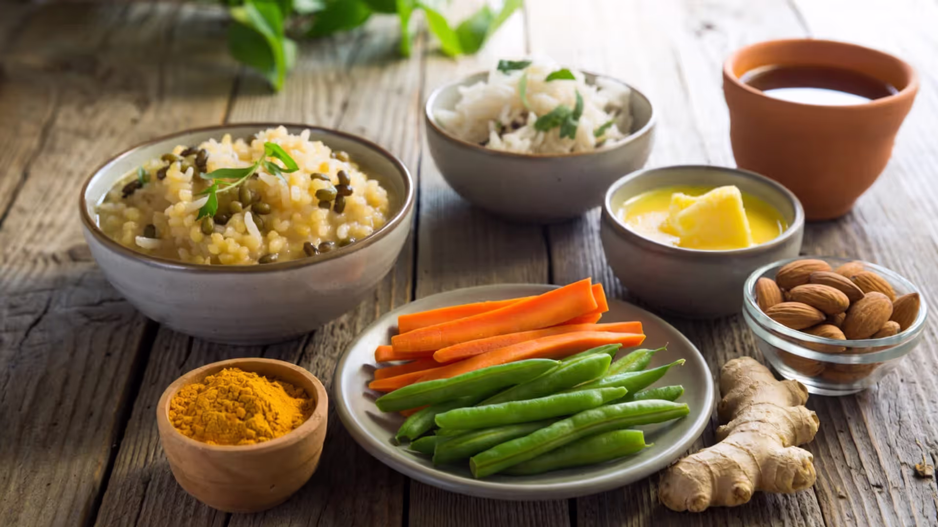 Sattvic foods nourish clarity and steady energy.